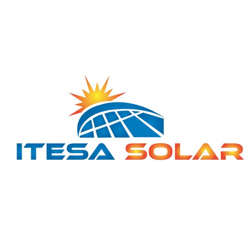 "Create a attractive  logo ITESA SOLAR" winning Logo design