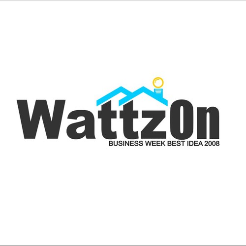 Help WattzOn (BusinessWeek Best Idea 2008) with a new logo Design by Mikasaru