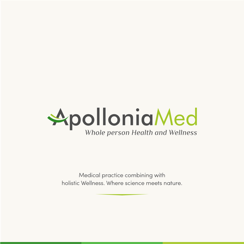 Logo - Where science meets nature. Whole human health Design by 7ab7ab ❤