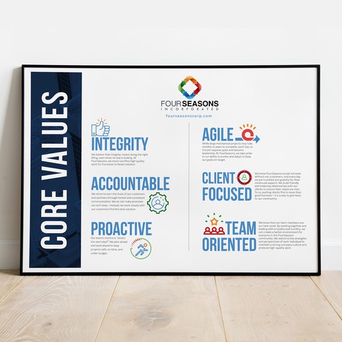 FourSeasons Core Values Campaign Design by Adobian™