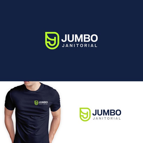 Modern logo for new but trusthworthy and dynamic Commercial Cleaning company. Design by Lyna✎