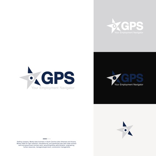GPS Logo Design by DarkPixelStudio™
