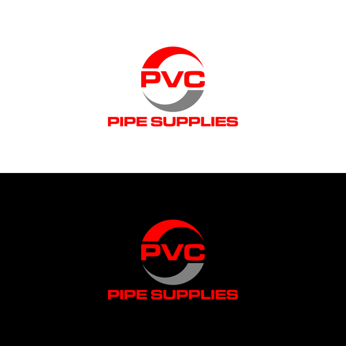 Create a professional logo for our pvc pipe supplies store Logo