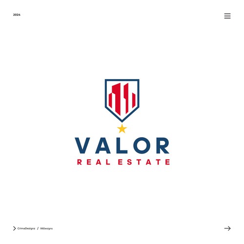 New Real Estate Brokerage Logo needed with a Patriotic feel! Design by CrimaDezignz®