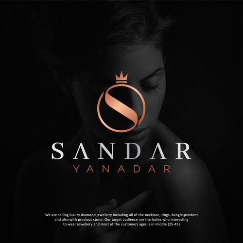 Diamond Jewellery shop logo that shows Trust, Confidence, Luxuious Design by Maple-