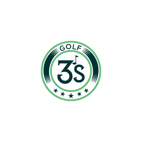 A logo for a fun, beautiful and affordable par-3 golf course. Design by master.piece