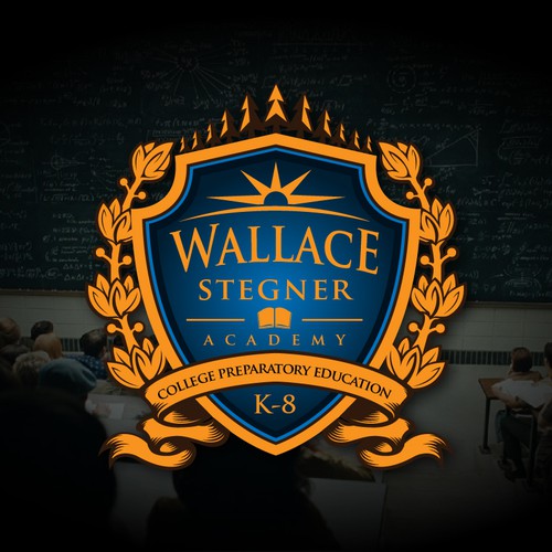 Creating a logo for Wallace Stegner Academy K-8 public charter school ...