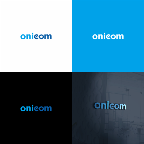 Create a modern, elegant, and professional logo for Onicom Design by Lamudi studio