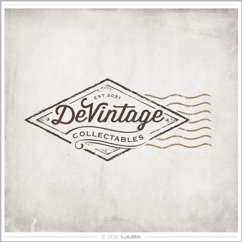 Vintage and retro collectibles Design von kulURA