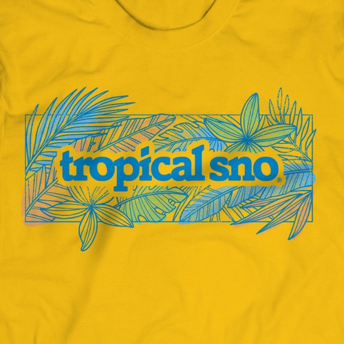 Tropical T-Shirt Design Design by Ibtar