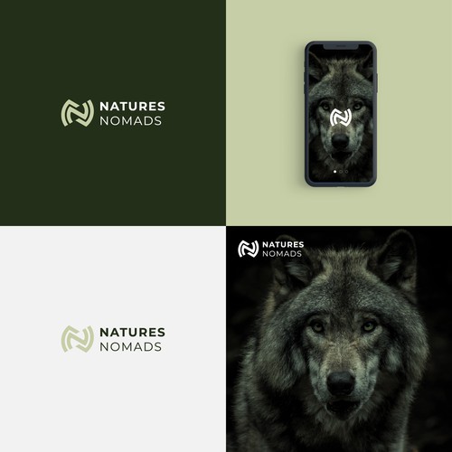 Natures Nomads new company identity Design by thetamlika®