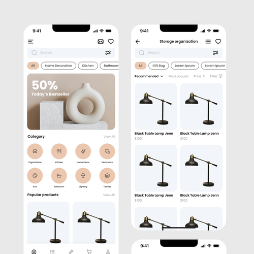 We need a powerful app design for selling home finds Design von Nur-Sana