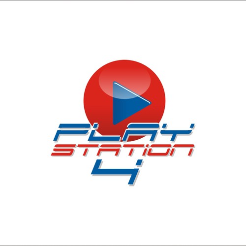 Community Contest: Create the logo for the PlayStation 4. Winner receives $500! Design by Magicmaxdesign