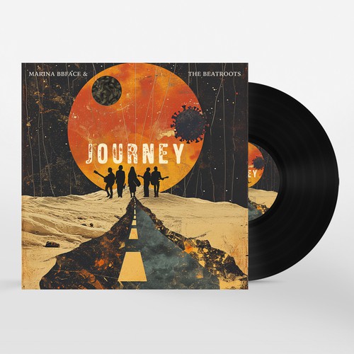 GloriaSánchezArtistさんのアルバムジャケットコンペへのエントリー