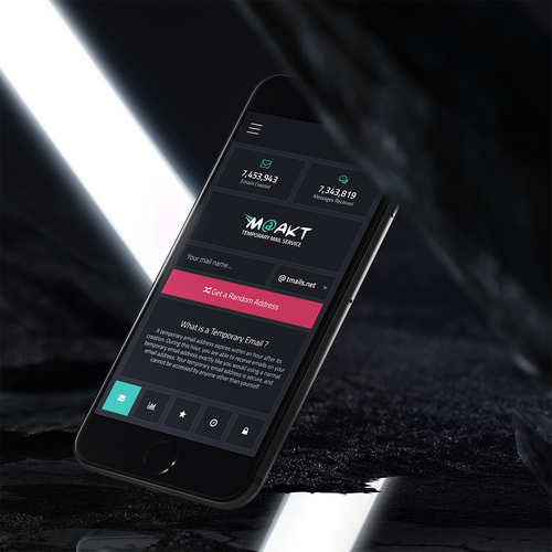 Diseño de Design a mobile app for a temporary email service de BryanMaxim