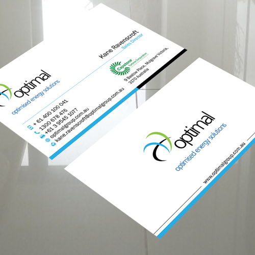 Design Create new business cards for Optimal Group por bleubird