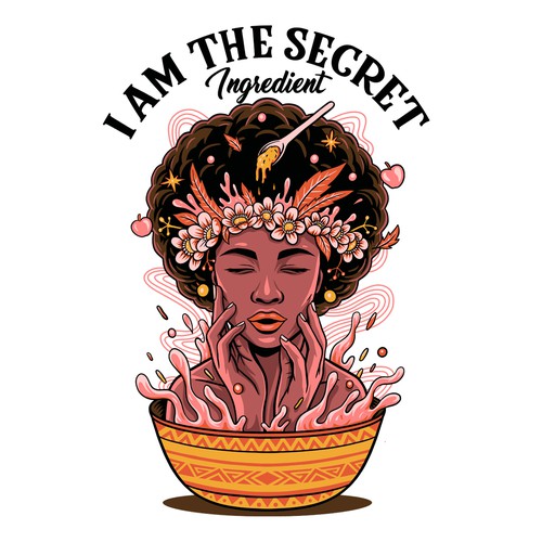 Soul Food/Foodie Themed T-Shirt Designs Design by thegarapan