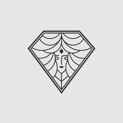 Fortuna Goddess Logo for Luxury French Jewelry House Design by DevDevit   ★ ★ ★ ★ ★