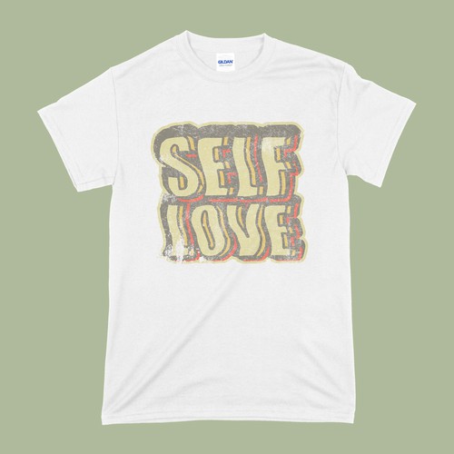 SELF LOVE MERCH T-SHIRT Design by knd.blck