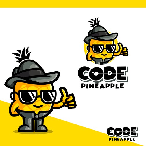 Logo needed for "Code Pineapple" - A mission of mystery and fun [2nd place wins too!] Design by Molyvi