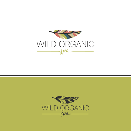 wild organic spa needs a classy modern logo. I attached my visions and colours as a guide line. :) Design by Tanja Mitkovic