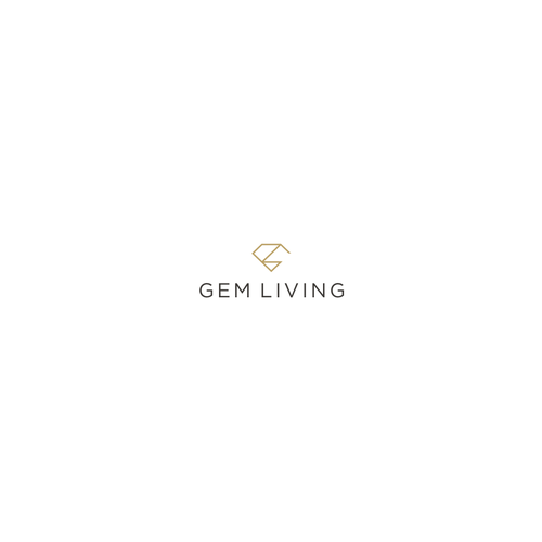 Geometrical, minimalist, modern brand design for Gem Living Design by pay U