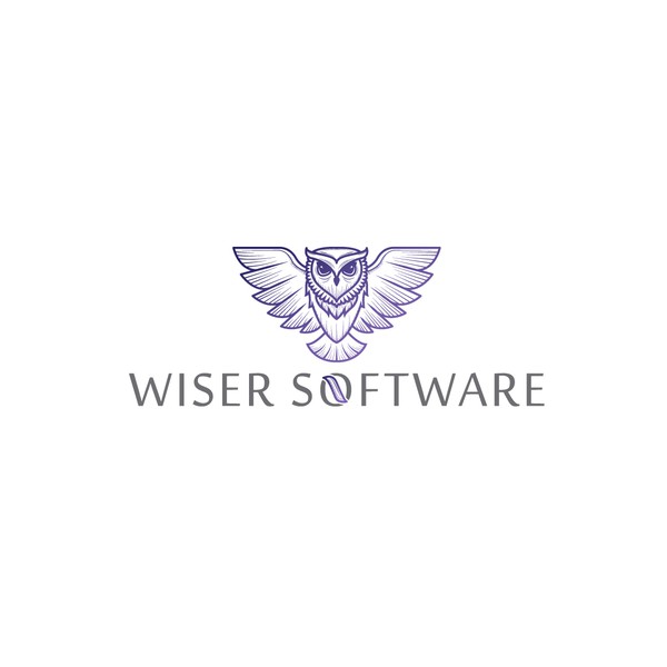 Elegant owl logo