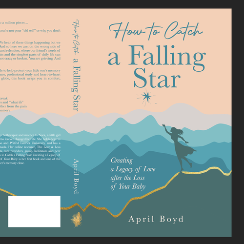 Design a book cover for "How to Catch a Falling Star" Design by -Saga-