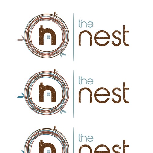 logo for the Nest Design réalisé par BlueBerriez