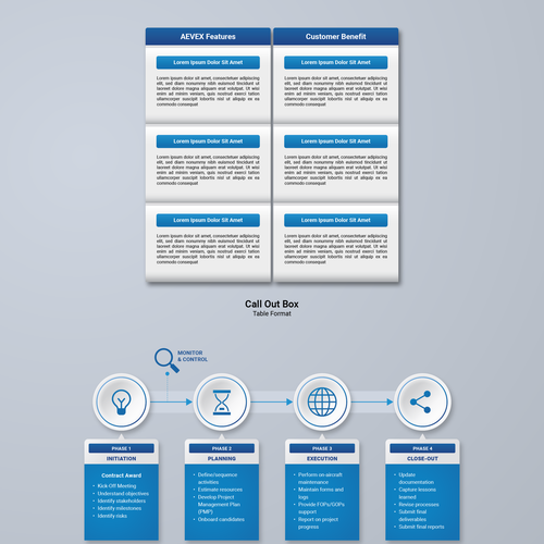 Diseño de Charts and infographics template de Crabatose