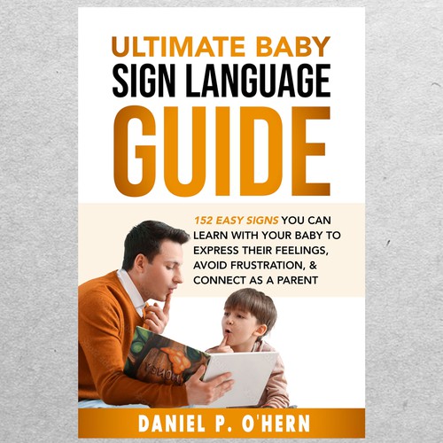 Baby Sign Language for Parents ebook cover Design by ryanurz