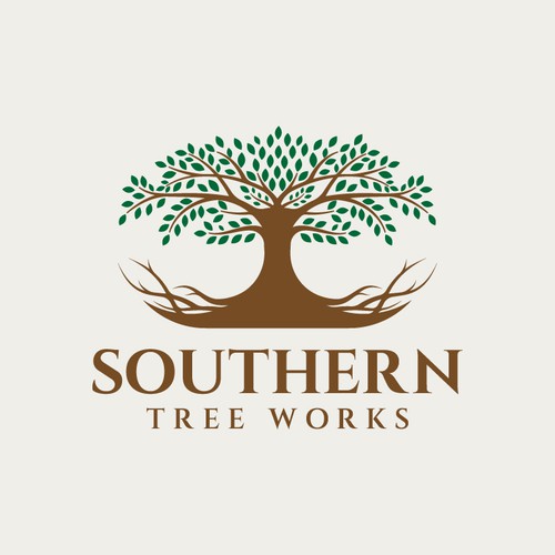 sleek and professional logo for a tree business Design by mamasudhossen