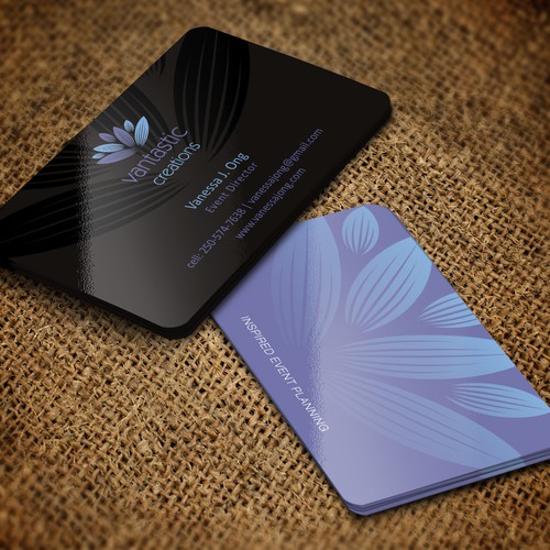 event planner business cards