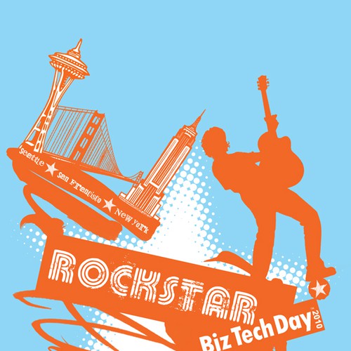 Give us your best creative design! BizTechDay T-shirt contest Réalisé par MBUK