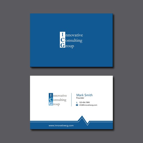 Design di ICG Business Cards di TJeny