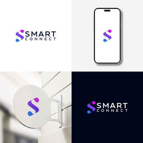 Logo design for SMART CONNECT Design by Shanawas7
