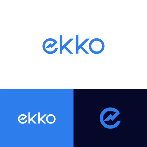 SIMPLE LOGO - ekko Letters then dm after Design by boriman05