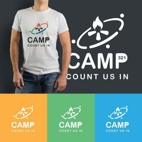 Looking for an epic Day Camp logo...the one that memorably makes your top 5 T-shirt list Design réalisé par Creative Juice !!!