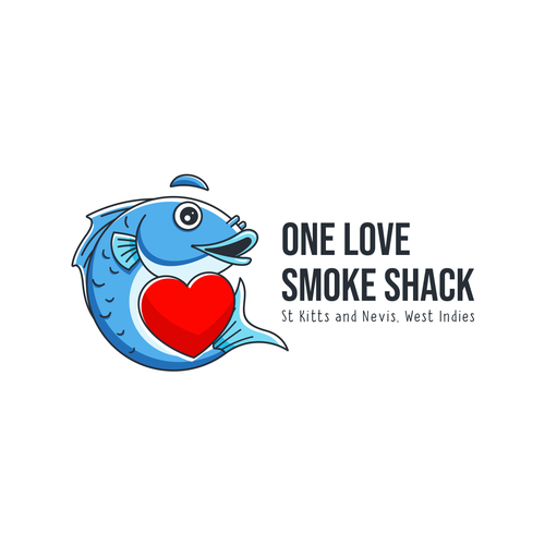 One Love Smoke Shack Design von Alauli