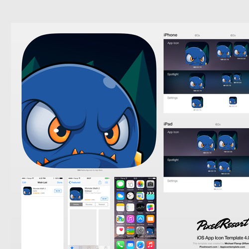 Create a beautiful app icon for a Kids' math game Design von Seochan