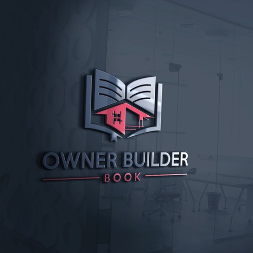 The New Owner Builder Book Logo Design by Creator Hub