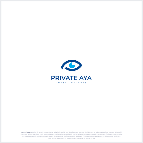 Private Investigators need an "eye-catching" logo Design réalisé par Arum.