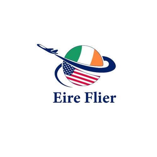 The Eire Flier logo Design réalisé par Eric Studio