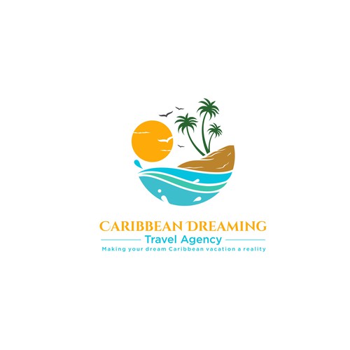 Breezy Caribbean feel for a great vacation in the Caribbean Design by sunshine_design