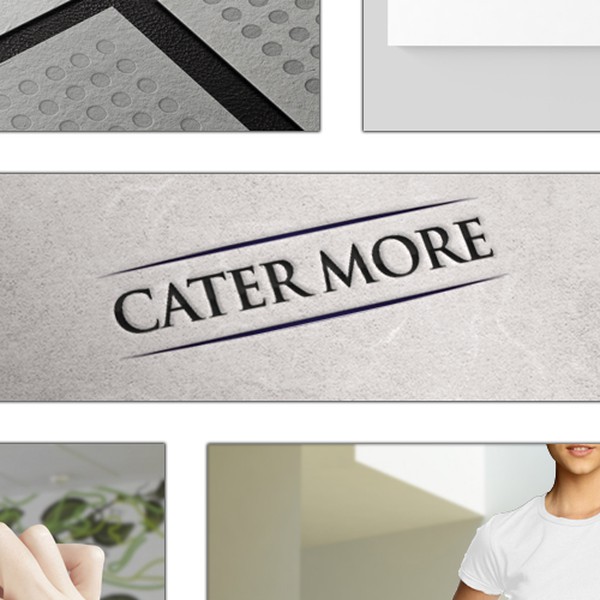 Design by cerocore ™ titled "New logo wanted for Cater More - (Guaranteed Contest)"