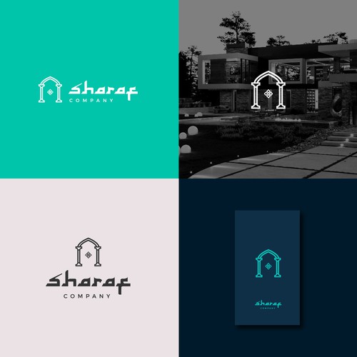 Arabic Real Estate Company Logo Design by Leka Waves