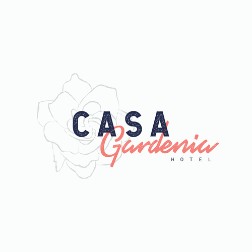 Casa Gardenia Logo Design by atbruce