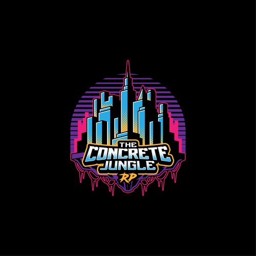 Make a logo for our FiveM Server "The Concrete Jungle" Design by yueva_art