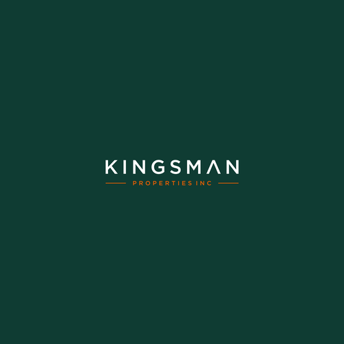 Kingsman Properties logo Design by m.alvn™