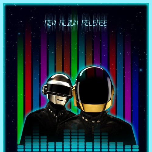 99designs community contest: create a Daft Punk concert poster Design réalisé par KristijanDundovic